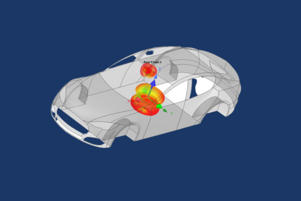 HFSS SBR+ Antenna Placement Design
