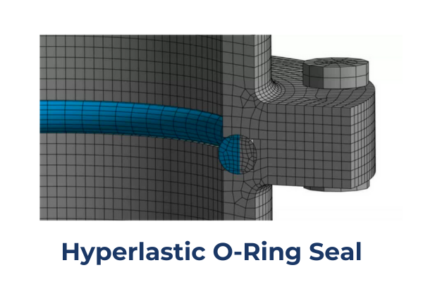 Hyperlastic O-Ring Seal