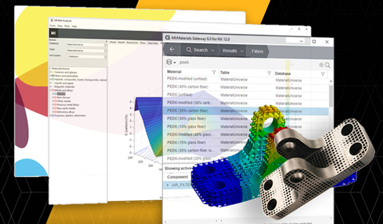 Gearbox simulation image via ansys